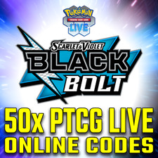50 x POKEMON TCG LIVE S&V