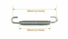 2x Chrome Steel Exhaust