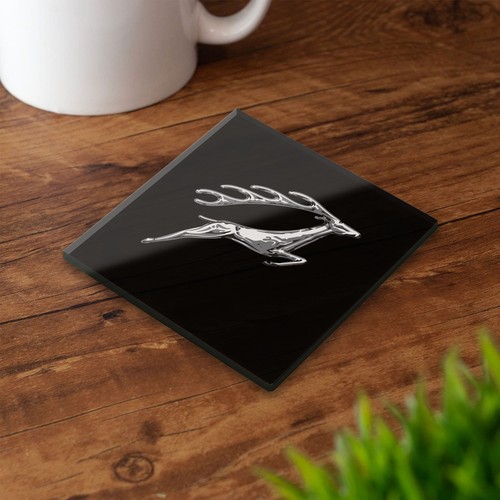 Triumph stag glass coaster set - coaster,