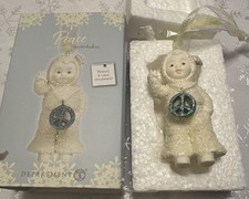Department 56 Snowbabies 2019 Peace & Love Ornament Collectable decoration NEW