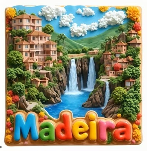 Fridge magnet madeira - fridge,
