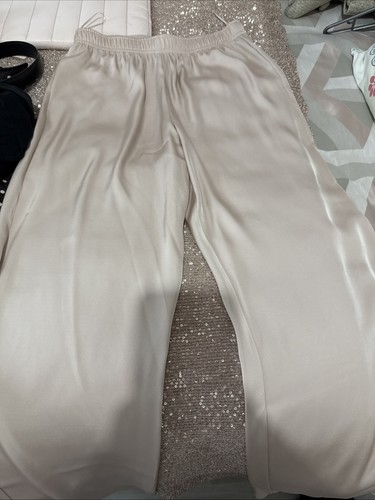 Women silk trousers size - silk,