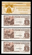 Food stamp coupon 1980 - food, a
