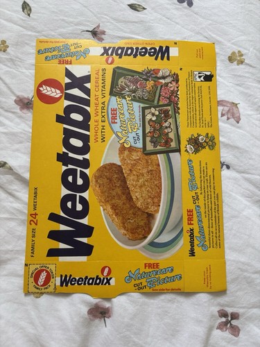 Vintage weetabix flat - weetabix,