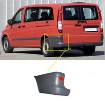 Fits Mercedes Vito W639 LWB & ELWB 03-15 Rear Bumper End Corner W/Reflector Left