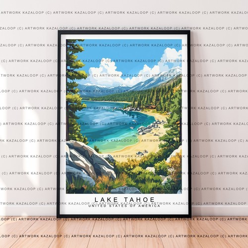 Scenic lake tahoe view - scenic,