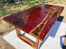 Custom Order Walnut Wood & Red