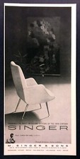 1956 20th Century Chair Designed by Carlo De Carli photo Singer vintage print ad
