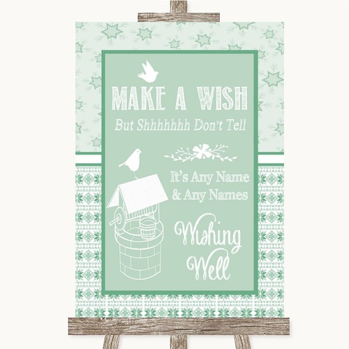 Winter green wishing well - winter,