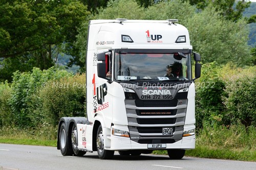 Truck photo 12x8 - truck, scania