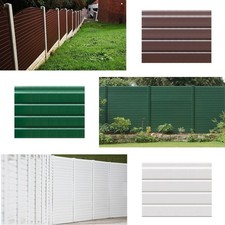 Plastic fence panels - plastic,
