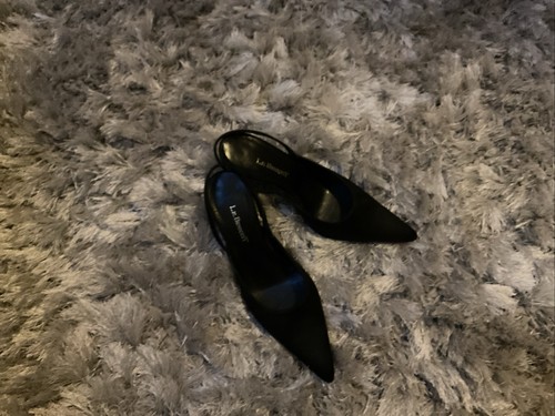 Bennett shoes black satin - l,