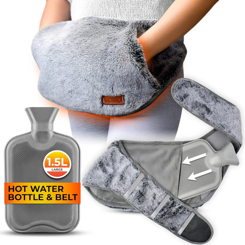 Wearable hot water bottle - hot,
