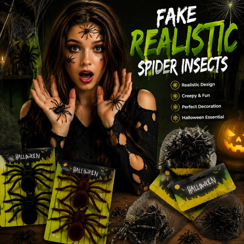 Fake realistic spider - realistic,