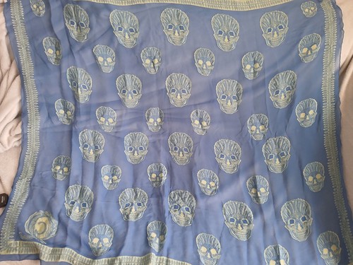 Alexander mcqueen silk skull - alexander,