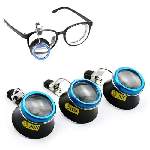 10x 20x eyeglass magnifier - 5x,