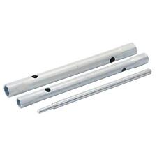 3PC BOX SPANNER SET PLUMBERS TUBULAR NUT WRENCH MONOBLOC 9-13MM TORQUE TOMMY BAR