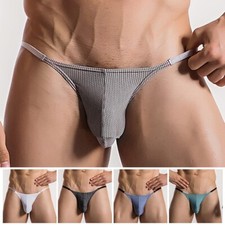 Sexy-Mens Mesh Low Rise Bikini