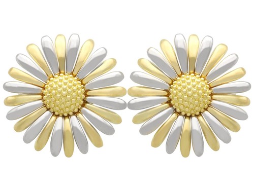 18ct gold floral - floral, by