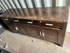 Solid Walnut Side Board.