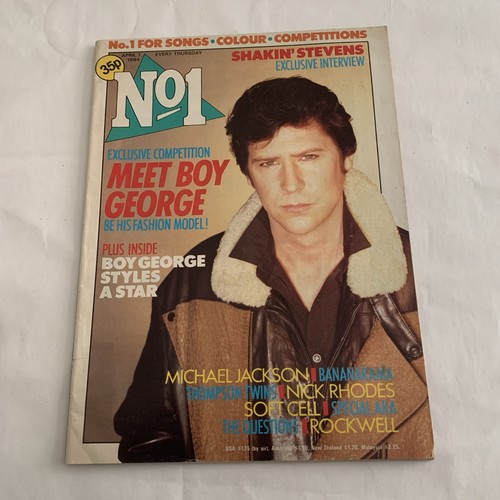Shakin stevens no1 magazine - stevens,