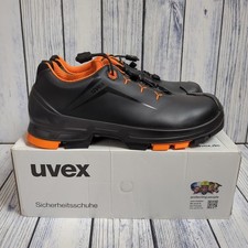 Uvex 2 Low Orange S3 SRC Safety Shoes Work Boots Metal Free Leather UK 10.5 (45)