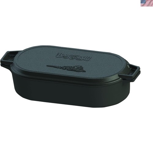 7477 cast iron oval - 6-qt,