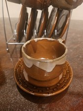 6 Espresso Cups And Saucers
