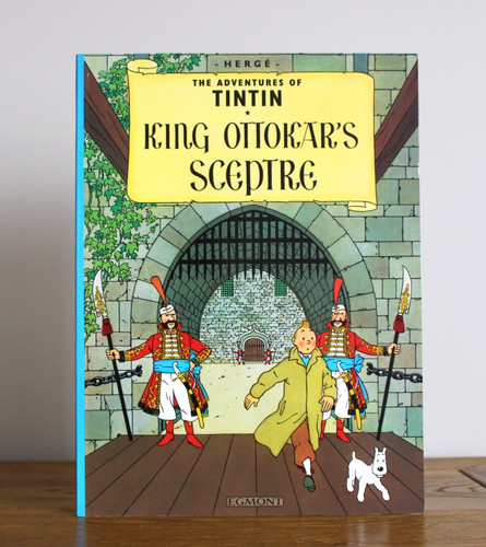 King ottakars sceptre herge - sceptre, by