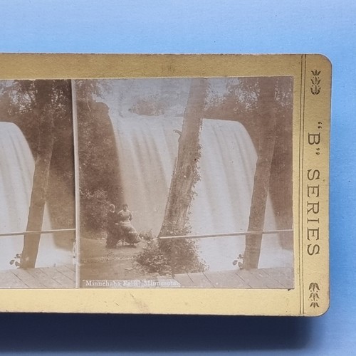 Stereoview card real photo - card, 3d