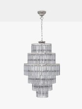 John Lewis Athenea Dimmable Chandelier Ceiling Light Smoke (Defect/Unchecked) B+