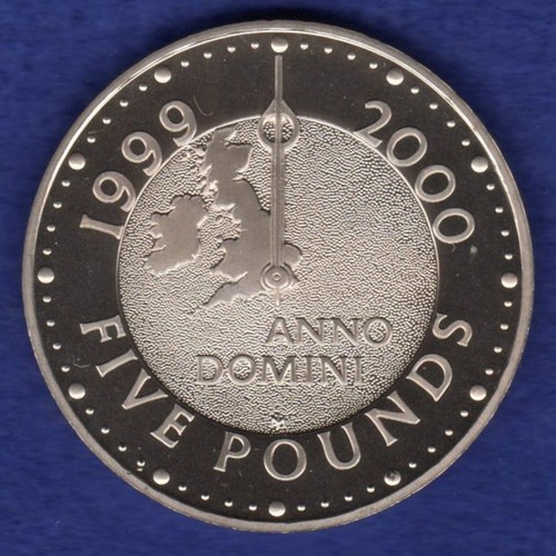 2000 proof coin 5 - uk,