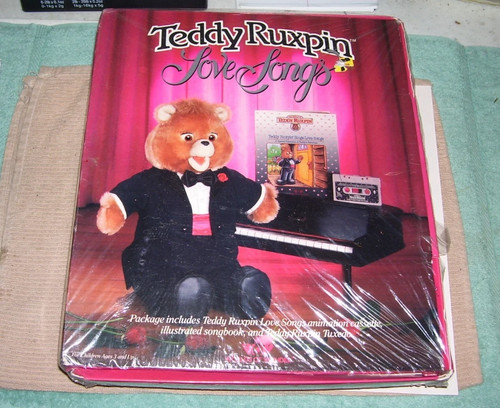 Vintage 1986 teddy ruxpin - teddy,