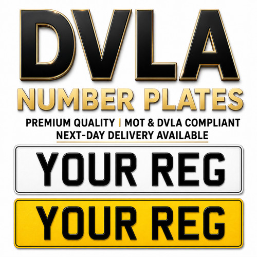 Number plates 100 mot - plates, 100%