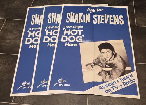 Shakin stevens hot dog promo - shakin,