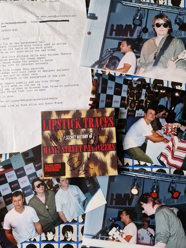 Signed manic street preachers - signed,