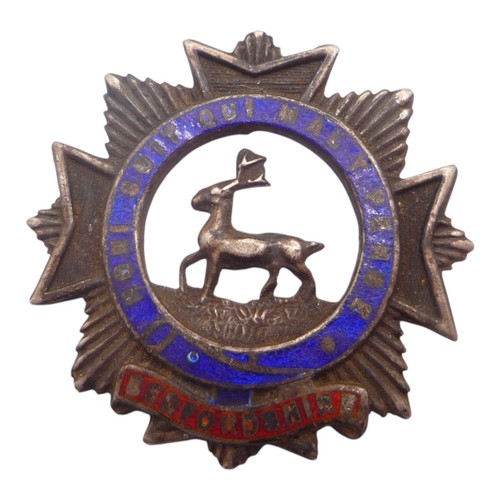 Bedfordshire regiment silver - bedfordshire,