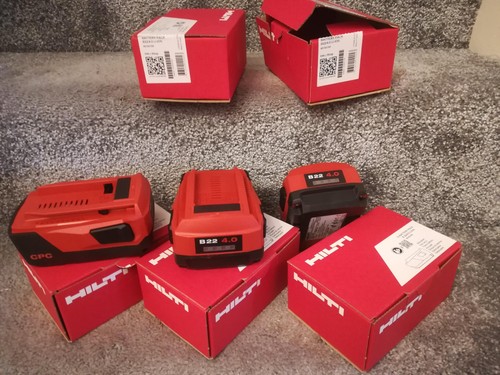 Brand new hilti 4 - new, 22/4.0ah