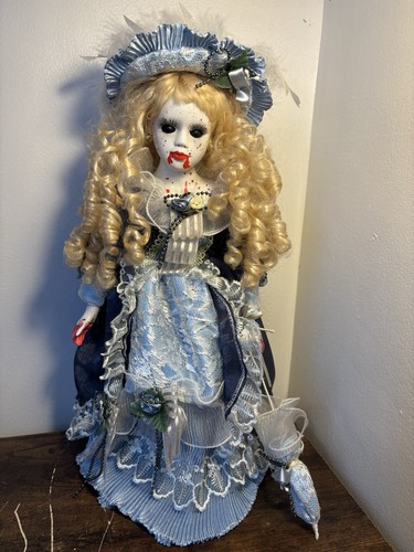 Porcelain horror doll - porcelain,