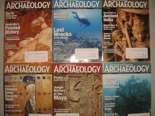Archaeology magazines all - 6,