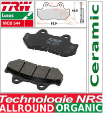 2 Front Brake Pads Organic TRW