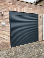 Electric Roller Garage Doors With Safety Edge Kit. 2 X Remote Controls .