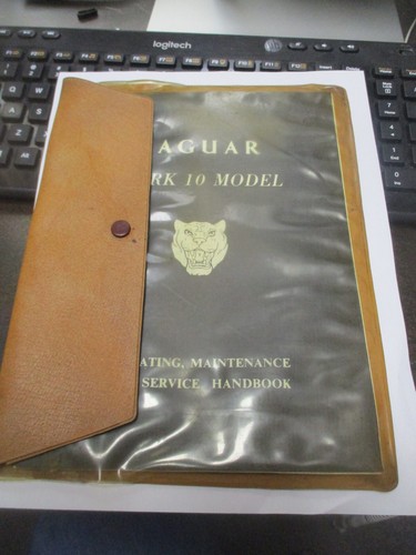 Jaguar mark drivers manual - mark,