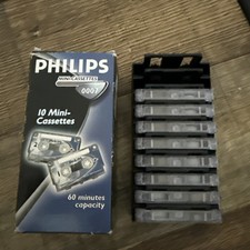 Philips mini cassettes - 8, x