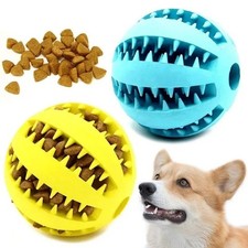Puppy Toys Dog Toy Food Treat Interactive.Puzzle Ball for Tooth Teething Pet UK