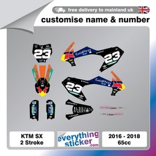 CUSTOM KTM MX Graphics Kit