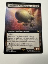 The Falcon, Airship Restored (Extended Art) ✅ Final Fantasy ✅ Magic (mtg)