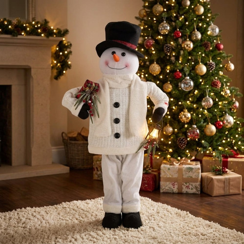 Dancing snowman with music - dancing,