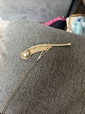 Vintage Boatswain's Whistle with Varied Patina - NauticalMaritime Artifact