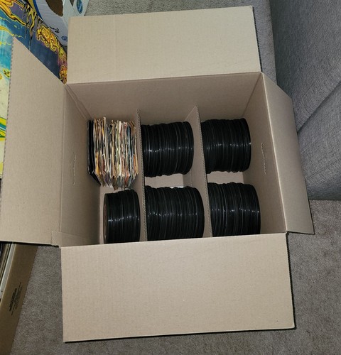 Jukebox records 45s box of - 45s,